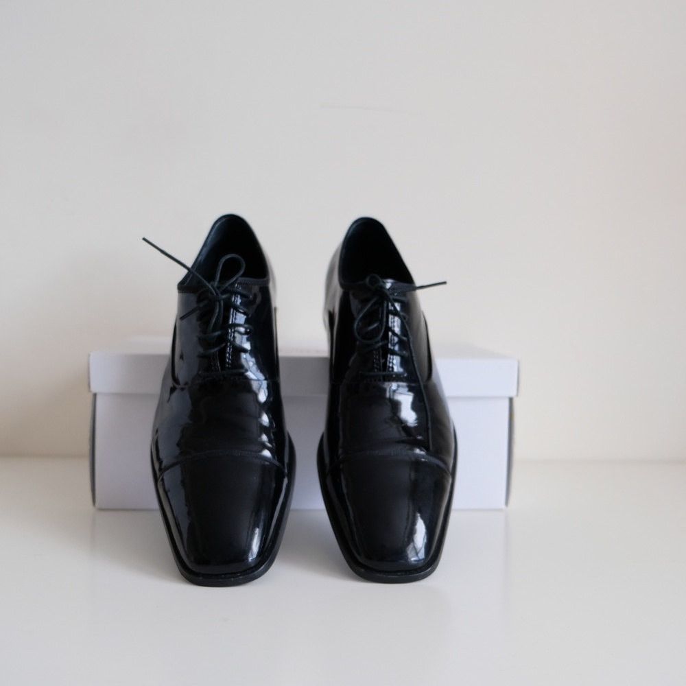 Calvin Klein 'Eric' Patent Leather Shoes 9.5M